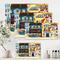Designart - The Facade of The Buildings In A Cozy Streets - French Country Canvas Wall Art Print